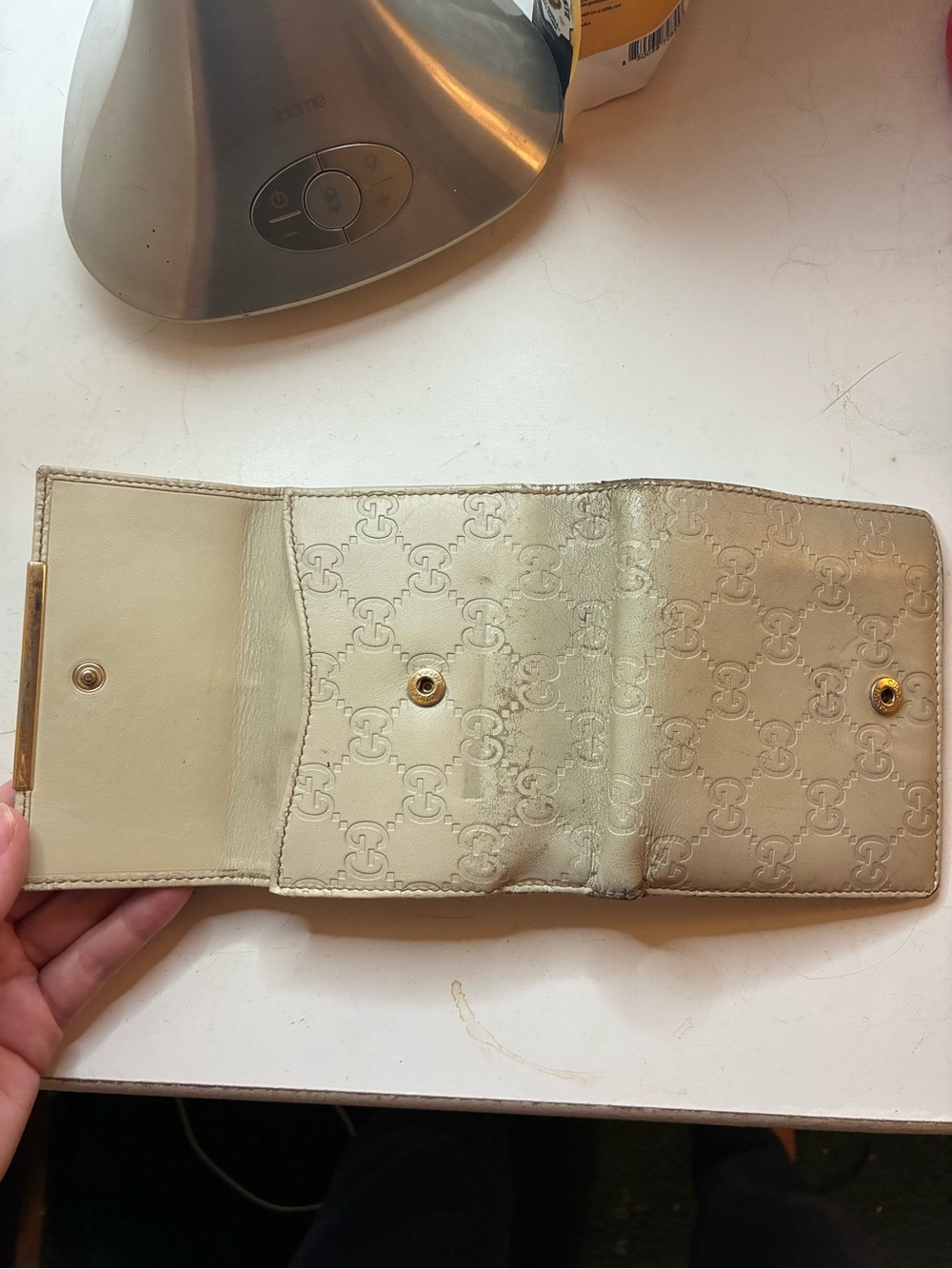 Vintage Gucci GG Monogram Fold Over Wallet - Picture 15 of 15